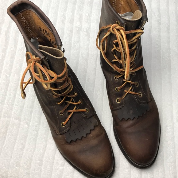 Justin Boots 545 Bay Apache Lace Up 